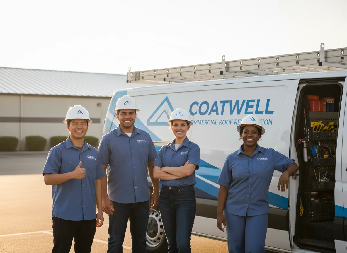 Commercial roof coating company in Olathe, CO
